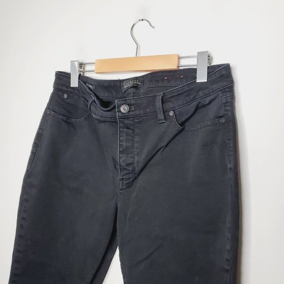 TALBOTS Black Flawless Five Pocket Cropped Jeggings - Picture 5 of 10